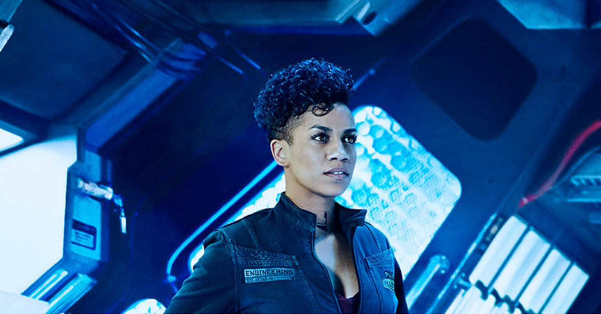 Dominique Tipper of the Expanse